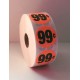 1.375" Round Label Roll